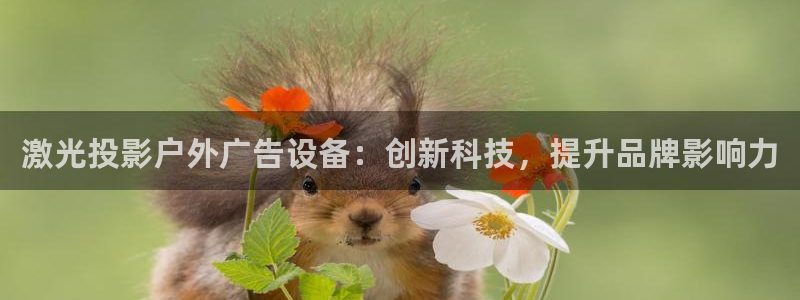 杏宇平台官网注册：激光投影户外广告设备：
