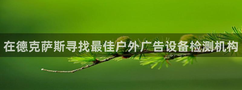 杏宇官方平台官网入口：在德克萨斯寻找最佳户外广告设备检测机构