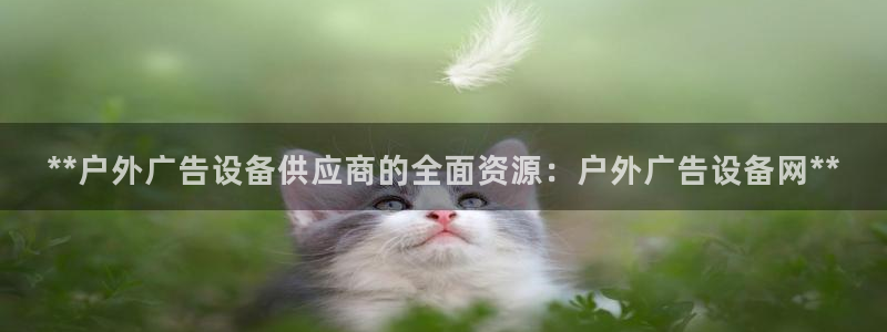 杏宇官方平台官网：**户外广告设备供应商的全面资源：户外广告设备网**