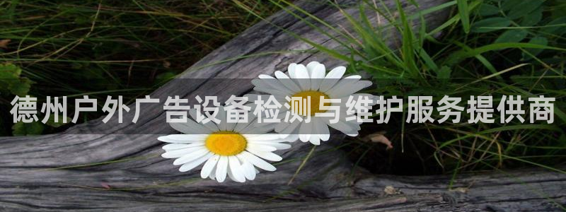 杏宇平台总代理是谁：德州户外广告设备检测